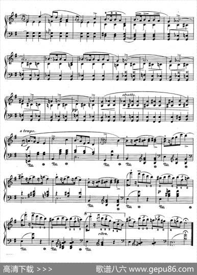 QuatreMazurkasOp.17（4首玛祖卡舞曲·2）|肖邦-chopin
