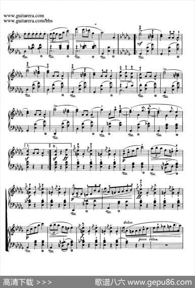 GrandeValseBrillanteinE-flatMajorOp.18（降E大调华丽辉煌圆舞曲）|肖邦-chopin