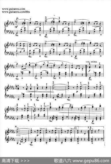 GrandeValseBrillanteinE-flatMajorOp.18（降E大调华丽辉煌圆舞曲）|肖邦-chopin