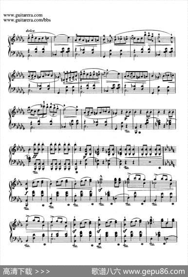 GrandeValseBrillanteinE-flatMajorOp.18（降E大调华丽辉煌圆舞曲）|肖邦-chopin