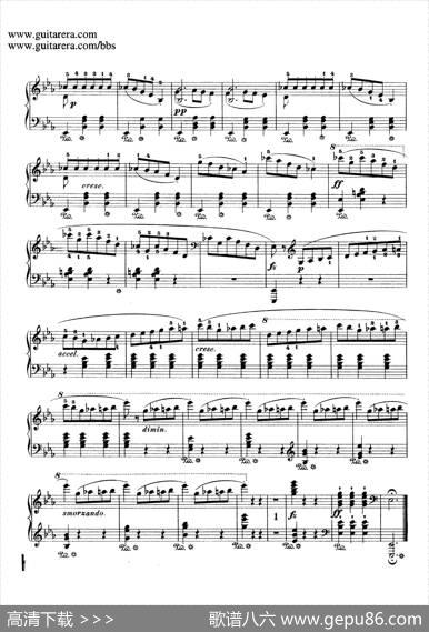 GrandeValseBrillanteinE-flatMajorOp.18（降E大调华丽辉煌圆舞曲）|肖邦-chopin