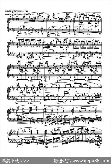 PianoConcertoNo.2infMinorOp.21（f小调第二钢琴协奏曲·钢琴独奏版）|肖邦-chopin