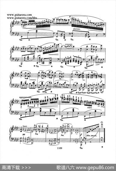 PianoConcertoNo.2infMinorOp.21（f小调第二钢琴协奏曲·钢琴独奏版）|肖邦-chopin