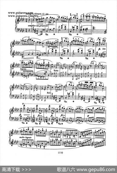 PianoConcertoNo.2infMinorOp.21（f小调第二钢琴协奏曲·钢琴独奏版）|肖邦-chopin