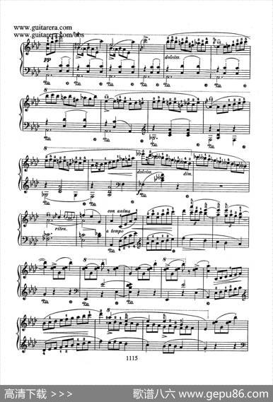 PianoConcertoNo.2infMinorOp.21（f小调第二钢琴协奏曲·钢琴独奏版）|肖邦-chopin