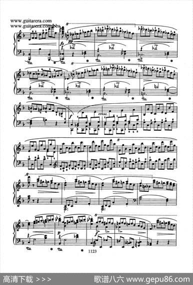 PianoConcertoNo.2infMinorOp.21（f小调第二钢琴协奏曲·钢琴独奏版）|肖邦-chopin