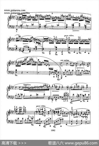PianoConcertoNo.2infMinorOp.21（f小调第二钢琴协奏曲·钢琴独奏版）|肖邦-chopin