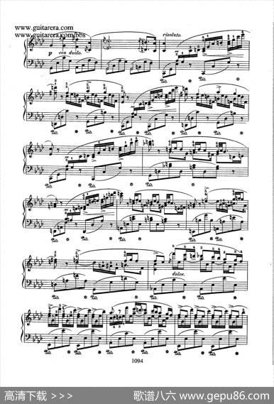 PianoConcertoNo.2infMinorOp.21（f小调第二钢琴协奏曲·钢琴独奏版）|肖邦-chopin