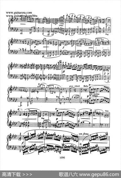PianoConcertoNo.2infMinorOp.21（f小调第二钢琴协奏曲·钢琴独奏版）|肖邦-chopin