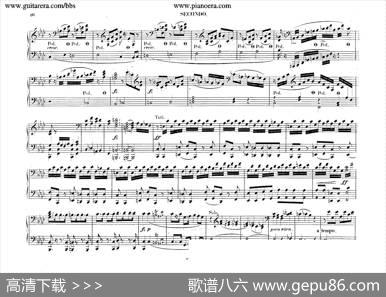 PianoConcertoNo.2infMinorOp.21（f小调第二钢琴协奏曲·四手联弹版）|肖邦-chopin