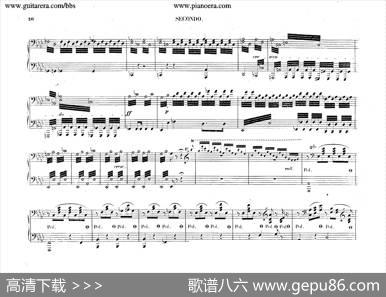 PianoConcertoNo.2infMinorOp.21（f小调第二钢琴协奏曲·四手联弹版）|肖邦-chopin