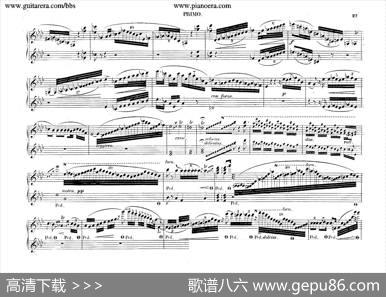 PianoConcertoNo.2infMinorOp.21（f小调第二钢琴协奏曲·四手联弹版）|肖邦-chopin