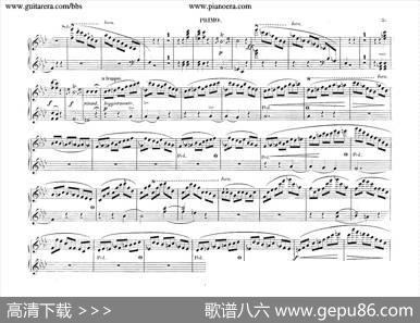 PianoConcertoNo.2infMinorOp.21（f小调第二钢琴协奏曲·四手联弹版）|肖邦-chopin