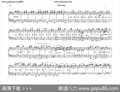 PianoConcertoNo.2infMinorOp.21（f小调第二钢琴协奏曲·四手联弹版）|肖邦-chopin
