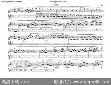 PianoConcertoNo.2infMinorOp.21（f小调第二钢琴协奏曲·四手联弹版）|肖邦-chopin