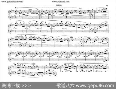 PianoConcertoNo.2infMinorOp.21（f小调第二钢琴协奏曲·四手联弹版）|肖邦-chopin