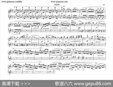 PianoConcertoNo.2infMinorOp.21（f小调第二钢琴协奏曲·四手联弹版）|肖邦-chopin