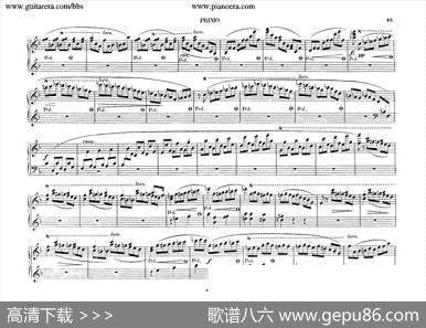 PianoConcertoNo.2infMinorOp.21（f小调第二钢琴协奏曲·四手联弹版）|肖邦-chopin