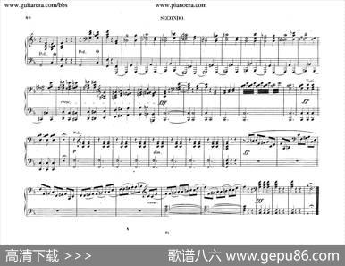 PianoConcertoNo.2infMinorOp.21（f小调第二钢琴协奏曲·四手联弹版）|肖邦-chopin