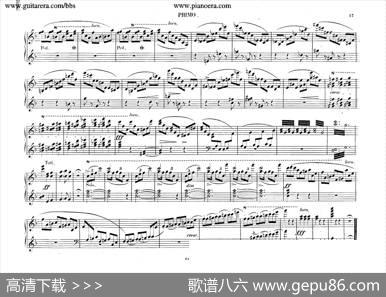 PianoConcertoNo.2infMinorOp.21（f小调第二钢琴协奏曲·四手联弹版）|肖邦-chopin