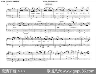 PianoConcertoNo.2infMinorOp.21（f小调第二钢琴协奏曲·四手联弹版）|肖邦-chopin