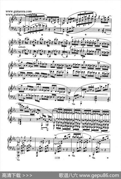 GrandePolonaiseBrilliantePrecededbyanAndanteSpianatoOp.22（平静的行板与华丽的波兰舞曲·钢琴独奏版）|肖邦-chopin