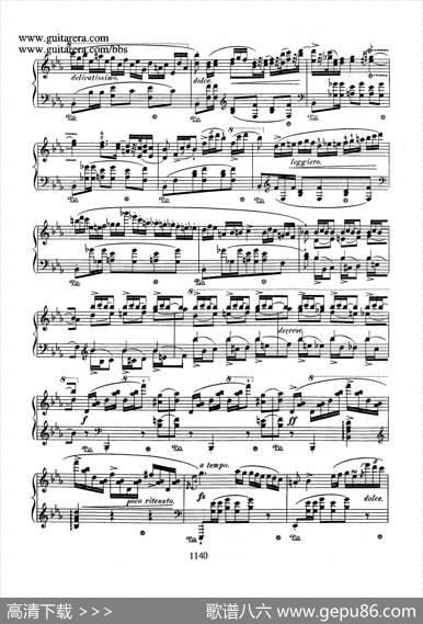 GrandePolonaiseBrilliantePrecededbyanAndanteSpianatoOp.22（平静的行板与华丽的波兰舞曲·钢琴独奏版）|肖邦-chopin