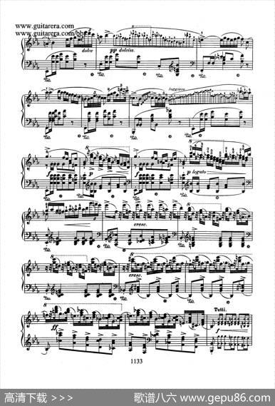 GrandePolonaiseBrilliantePrecededbyanAndanteSpianatoOp.22（平静的行板与华丽的波兰舞曲·钢琴独奏版）|肖邦-chopin