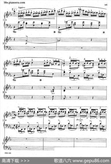 GrandePolonaiseBrilliantePrecededbyanAndanteSpianatoOp.22（平静的行板与华丽的波兰舞曲·双钢琴版）|肖邦-chopin