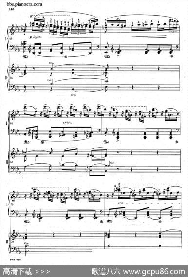 GrandePolonaiseBrilliantePrecededbyanAndanteSpianatoOp.22（平静的行板与华丽的波兰舞曲·双钢琴版）|肖邦-chopin