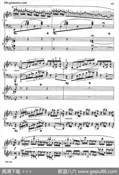 GrandePolonaiseBrilliantePrecededbyanAndanteSpianatoOp.22（平静的行板与华丽的波兰舞曲·双钢琴版）|肖邦-chopin