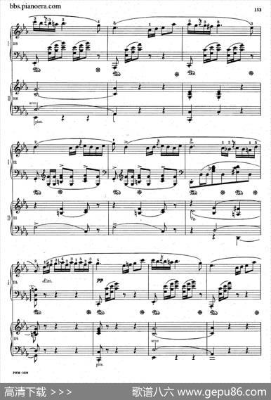 GrandePolonaiseBrilliantePrecededbyanAndanteSpianatoOp.22（平静的行板与华丽的波兰舞曲·双钢琴版）|肖邦-chopin
