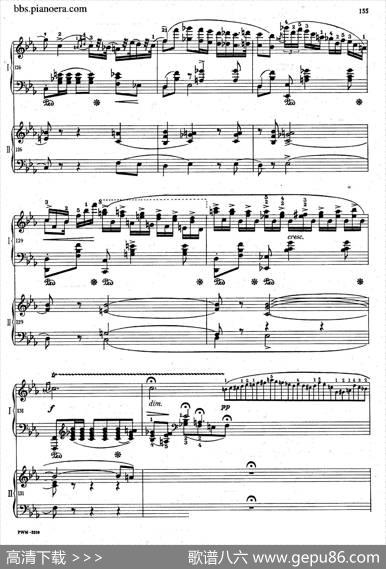 GrandePolonaiseBrilliantePrecededbyanAndanteSpianatoOp.22（平静的行板与华丽的波兰舞曲·双钢琴版）|肖邦-chopin