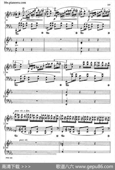 GrandePolonaiseBrilliantePrecededbyanAndanteSpianatoOp.22（平静的行板与华丽的波兰舞曲·双钢琴版）|肖邦-chopin