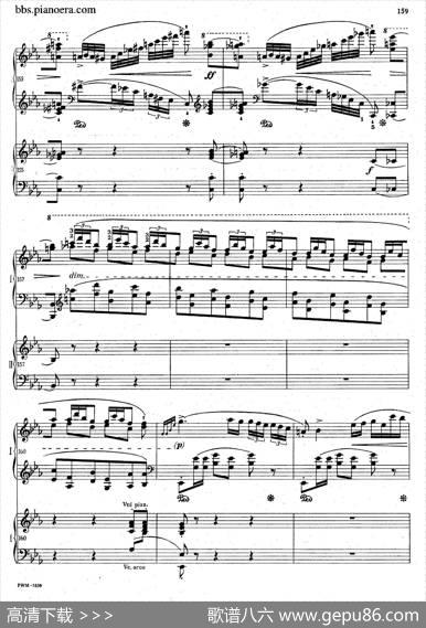 GrandePolonaiseBrilliantePrecededbyanAndanteSpianatoOp.22（平静的行板与华丽的波兰舞曲·双钢琴版）|肖邦-chopin