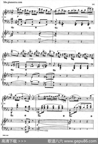 GrandePolonaiseBrilliantePrecededbyanAndanteSpianatoOp.22（平静的行板与华丽的波兰舞曲·双钢琴版）|肖邦-chopin