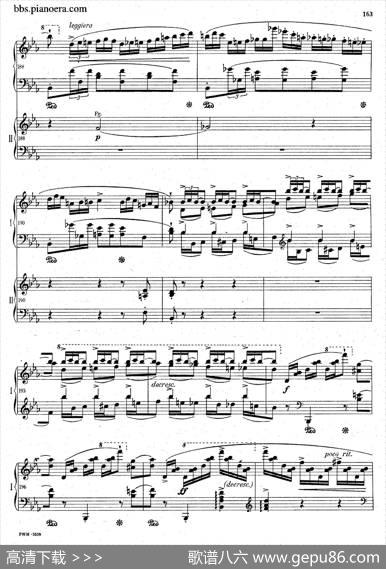 GrandePolonaiseBrilliantePrecededbyanAndanteSpianatoOp.22（平静的行板与华丽的波兰舞曲·双钢琴版）|肖邦-chopin