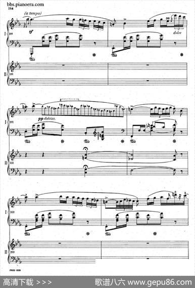 GrandePolonaiseBrilliantePrecededbyanAndanteSpianatoOp.22（平静的行板与华丽的波兰舞曲·双钢琴版）|肖邦-chopin