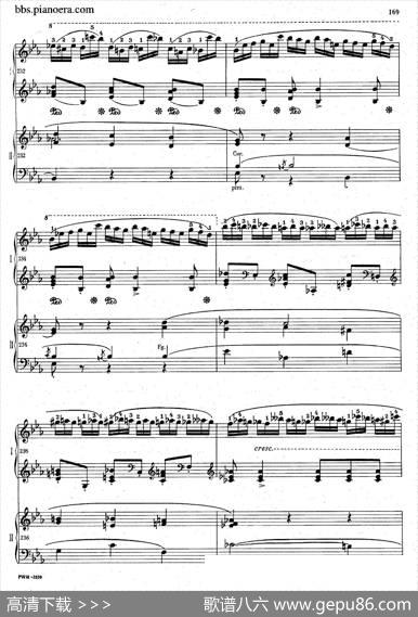 GrandePolonaiseBrilliantePrecededbyanAndanteSpianatoOp.22（平静的行板与华丽的波兰舞曲·双钢琴版）|肖邦-chopin