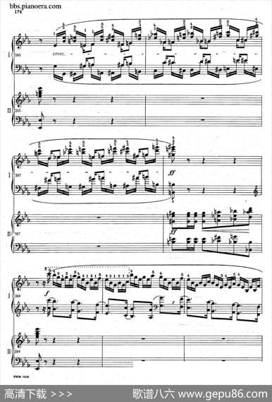 GrandePolonaiseBrilliantePrecededbyanAndanteSpianatoOp.22（平静的行板与华丽的波兰舞曲·双钢琴版）|肖邦-chopin