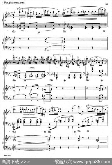 GrandePolonaiseBrilliantePrecededbyanAndanteSpianatoOp.22（平静的行板与华丽的波兰舞曲·双钢琴版）|肖邦-chopin