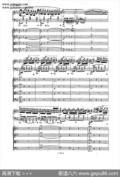 GrandePolonaiseBrilliantePrecededbyanAndanteSpianatoOp.22（平静的行板与华丽的波兰舞曲·总谱）|肖邦-chopin