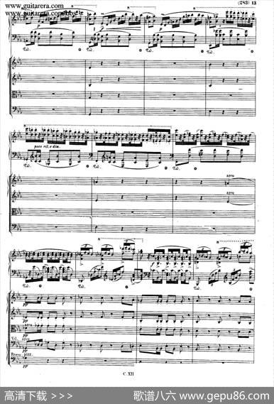 GrandePolonaiseBrilliantePrecededbyanAndanteSpianatoOp.22（平静的行板与华丽的波兰舞曲·总谱）|肖邦-chopin