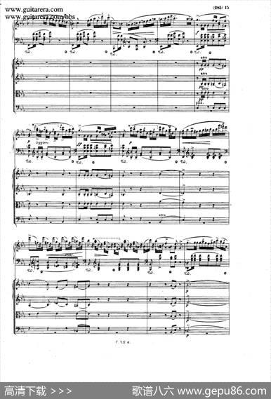 GrandePolonaiseBrilliantePrecededbyanAndanteSpianatoOp.22（平静的行板与华丽的波兰舞曲·总谱）|肖邦-chopin