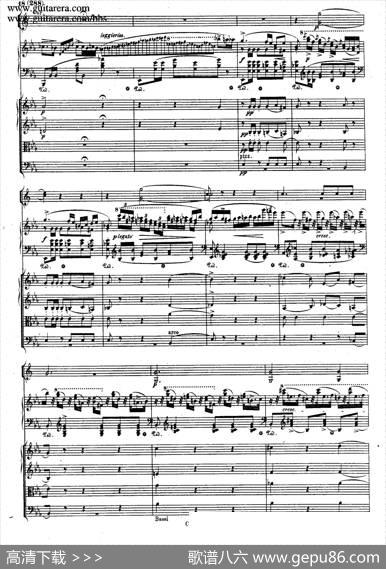 GrandePolonaiseBrilliantePrecededbyanAndanteSpianatoOp.22（平静的行板与华丽的波兰舞曲·总谱）|肖邦-chopin