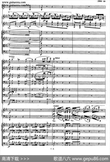 GrandePolonaiseBrilliantePrecededbyanAndanteSpianatoOp.22（平静的行板与华丽的波兰舞曲·总谱）|肖邦-chopin