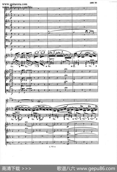 GrandePolonaiseBrilliantePrecededbyanAndanteSpianatoOp.22（平静的行板与华丽的波兰舞曲·总谱）|肖邦-chopin