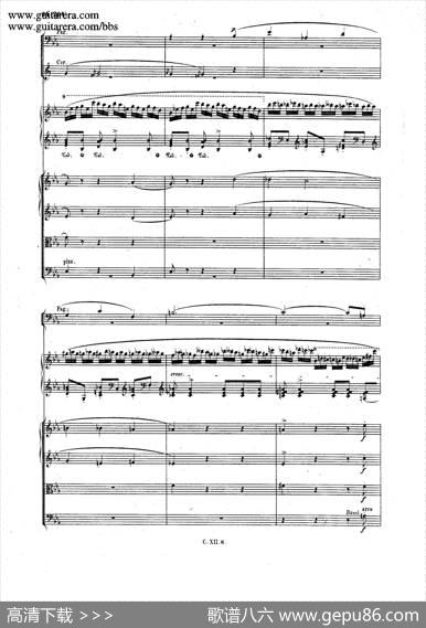 GrandePolonaiseBrilliantePrecededbyanAndanteSpianatoOp.22（平静的行板与华丽的波兰舞曲·总谱）|肖邦-chopin