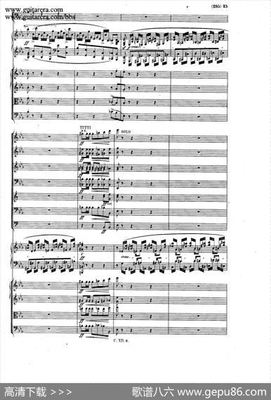 GrandePolonaiseBrilliantePrecededbyanAndanteSpianatoOp.22（平静的行板与华丽的波兰舞曲·总谱）|肖邦-chopin