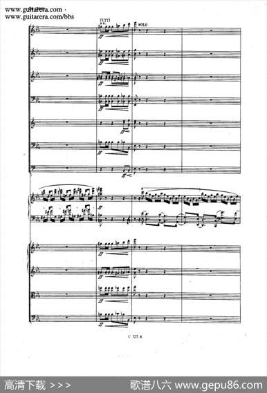 GrandePolonaiseBrilliantePrecededbyanAndanteSpianatoOp.22（平静的行板与华丽的波兰舞曲·总谱）|肖邦-chopin